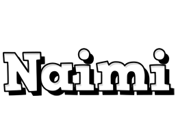 Naimi snowing logo