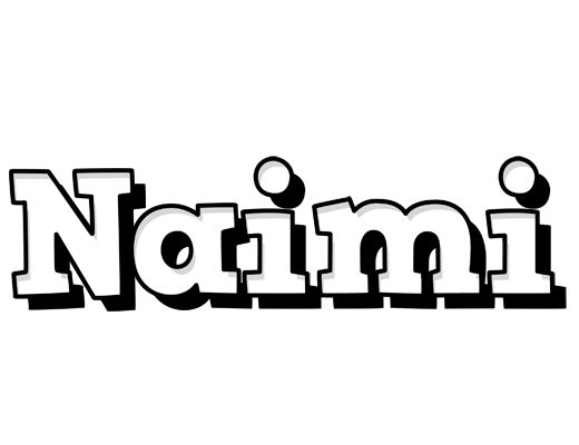 Naimi snowing logo