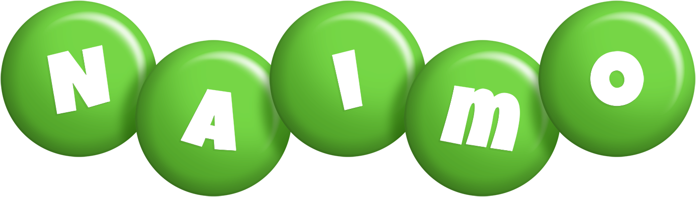 Naimo candy-green logo