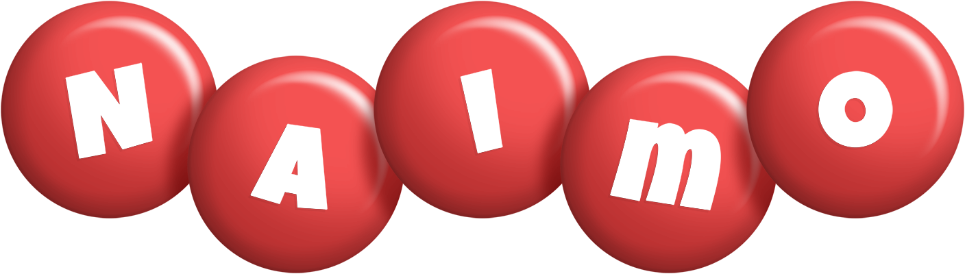 Naimo candy-red logo