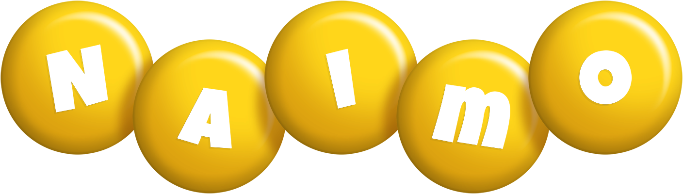 Naimo candy-yellow logo