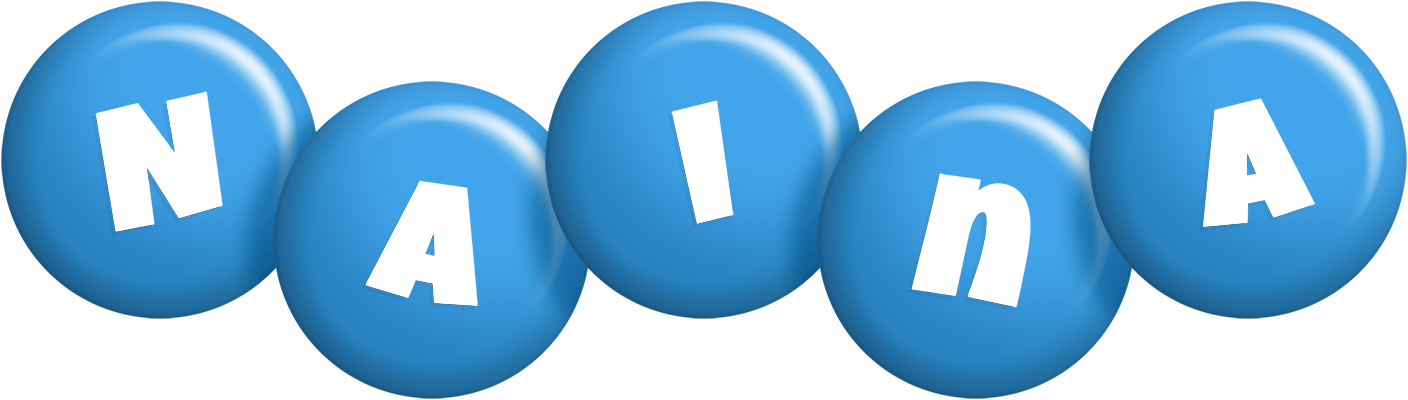 Naina candy-blue logo