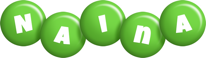 Naina candy-green logo
