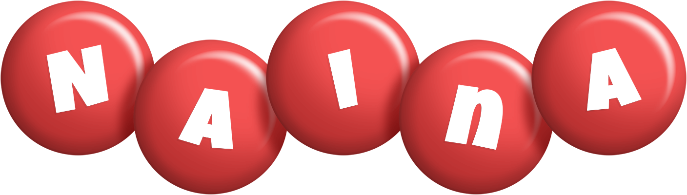 Naina candy-red logo