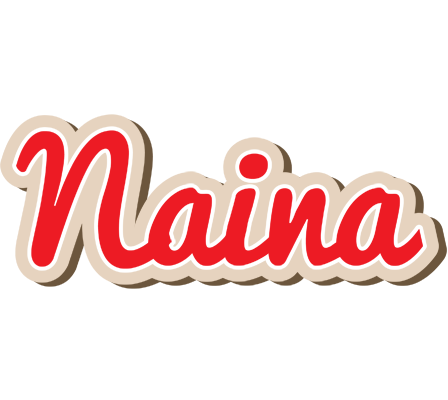 Naina chocolate logo