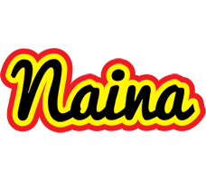 Naina flaming logo