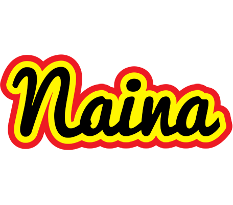 Naina flaming logo