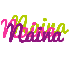 Naina flowers logo