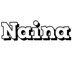 Naina snowing logo