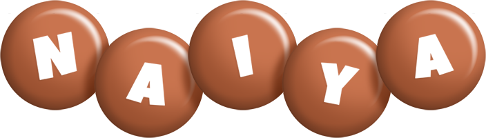 Naiya candy-brown logo