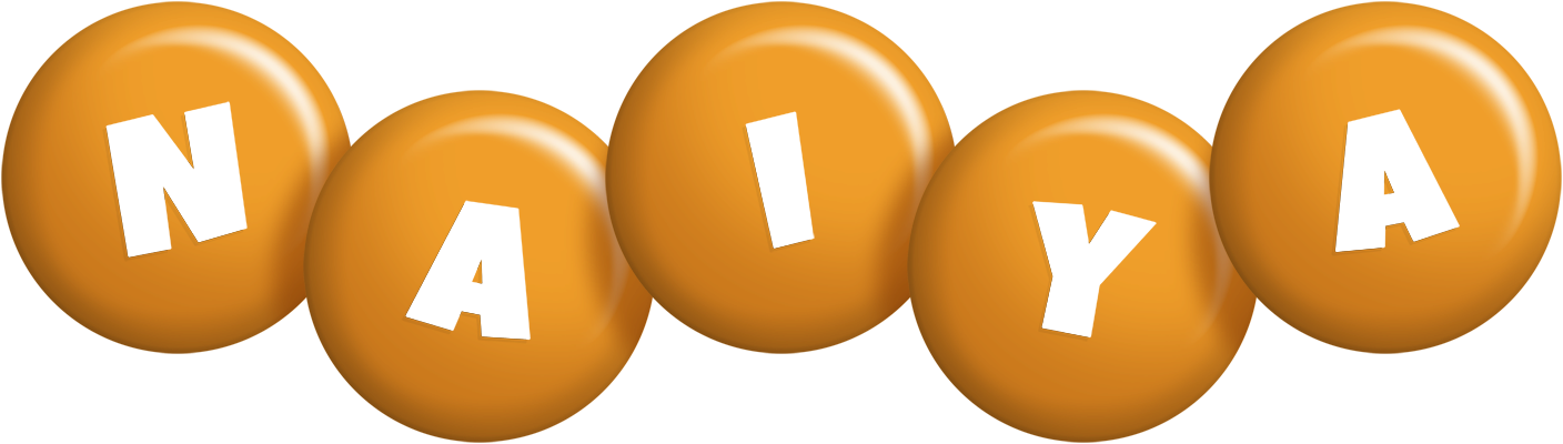 Naiya candy-orange logo