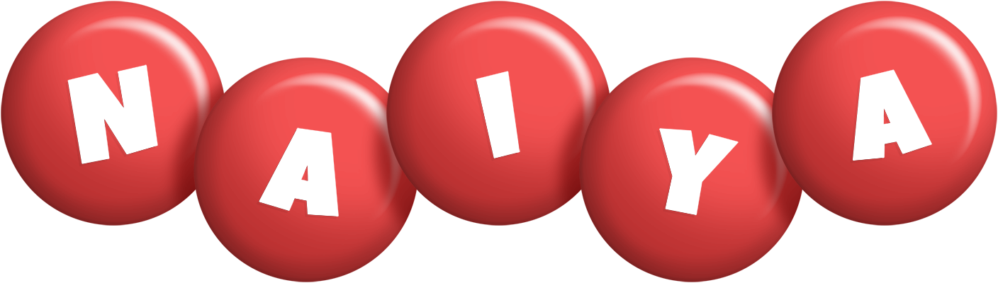 Naiya candy-red logo