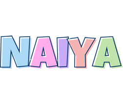 Naiya pastel logo