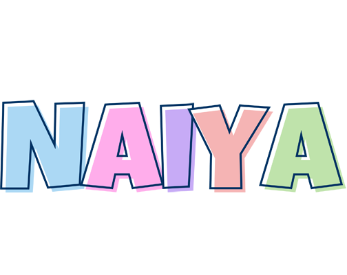 Naiya pastel logo