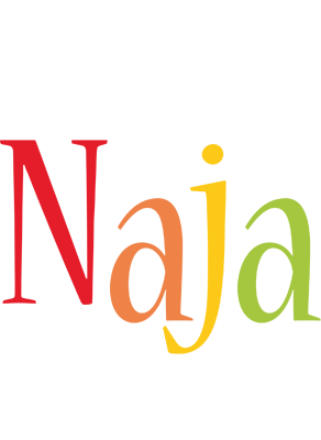 Naja birthday logo