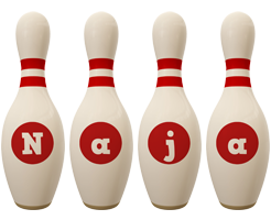 Naja bowling-pin logo