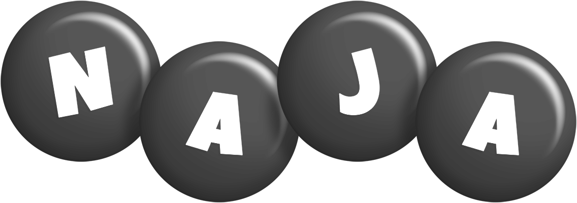 Naja candy-black logo