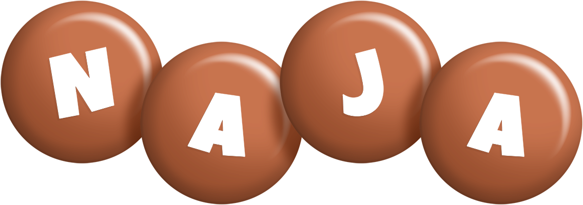 Naja candy-brown logo