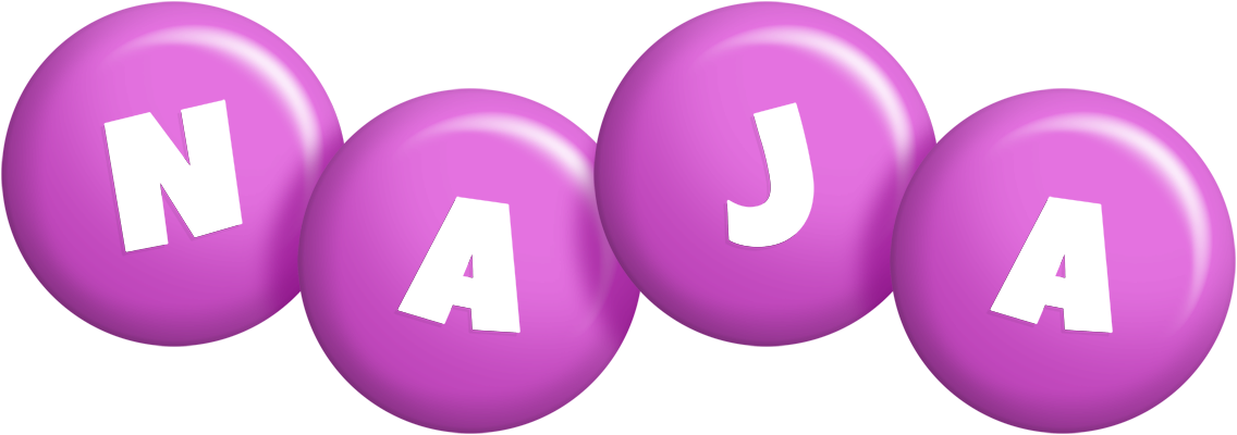 Naja candy-purple logo