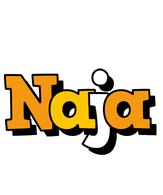 Naja cartoon logo