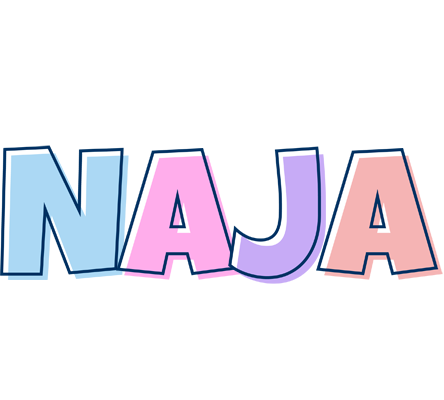 Naja pastel logo