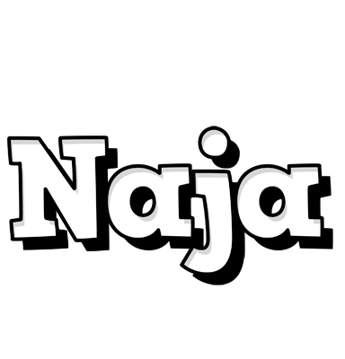 Naja snowing logo