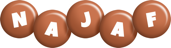 Najaf candy-brown logo