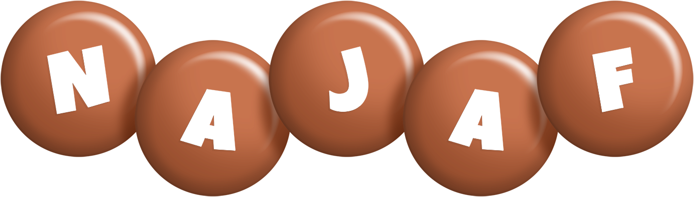 Najaf candy-brown logo