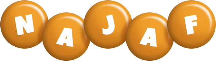 Najaf candy-orange logo