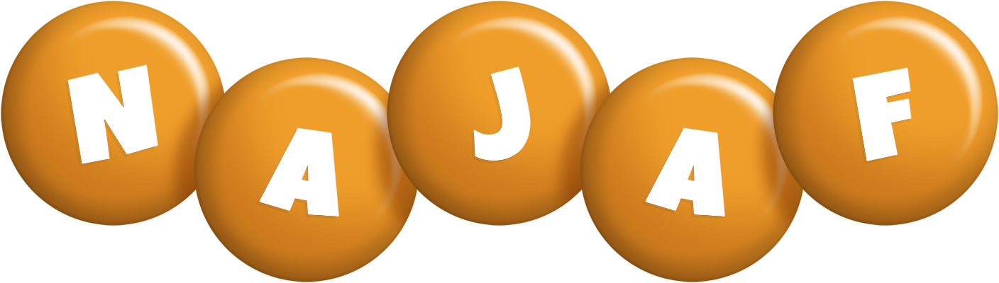 Najaf candy-orange logo