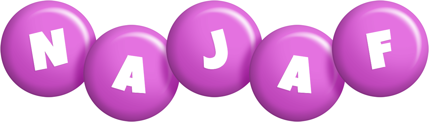 Najaf candy-purple logo