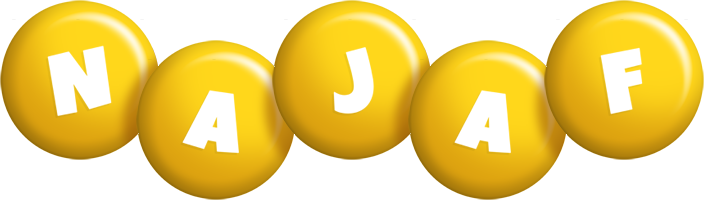 Najaf candy-yellow logo
