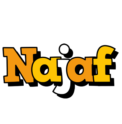 Najaf cartoon logo