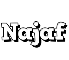 Najaf snowing logo