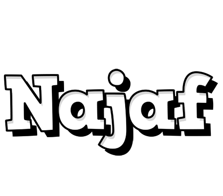 Najaf snowing logo