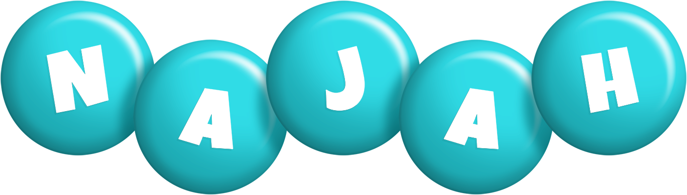 Najah candy-azur logo