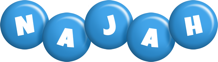 Najah candy-blue logo