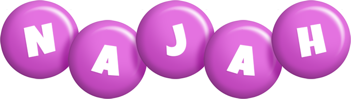 Najah candy-purple logo