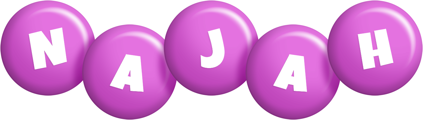 Najah candy-purple logo