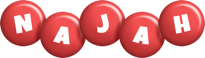Najah candy-red logo