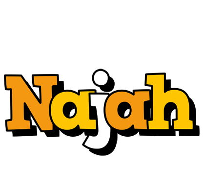 Najah cartoon logo
