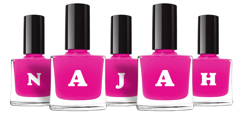 Najah nails logo
