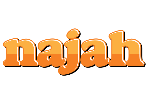 Najah orange logo