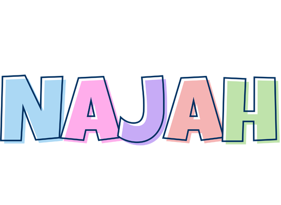 Najah pastel logo
