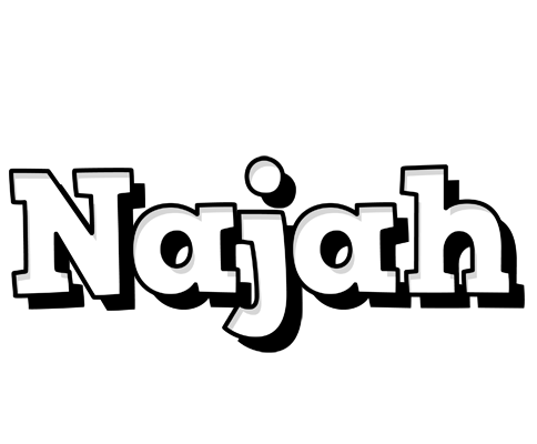 Najah snowing logo