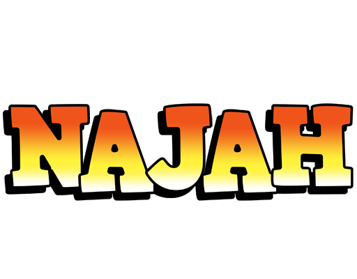 Najah sunset logo