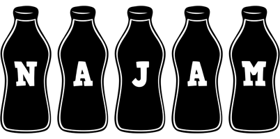 Najam bottle logo