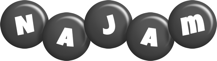 Najam candy-black logo