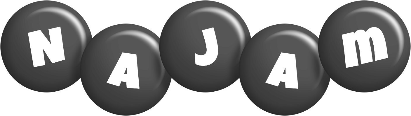 Najam candy-black logo