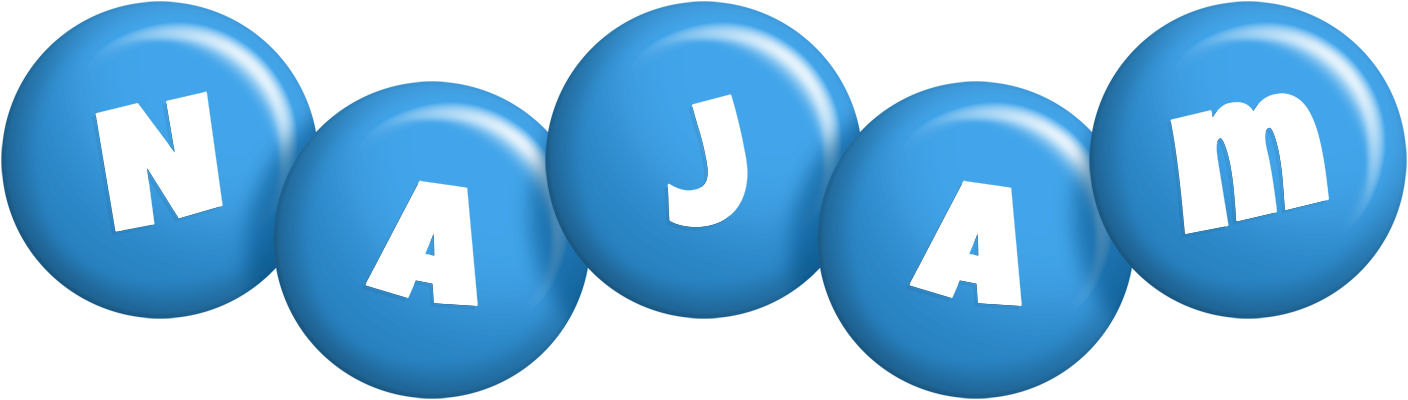 Najam candy-blue logo